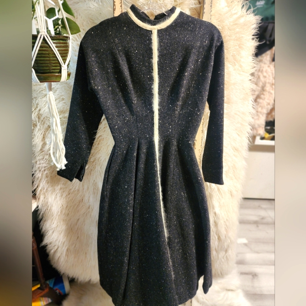 Vintage tweed dress